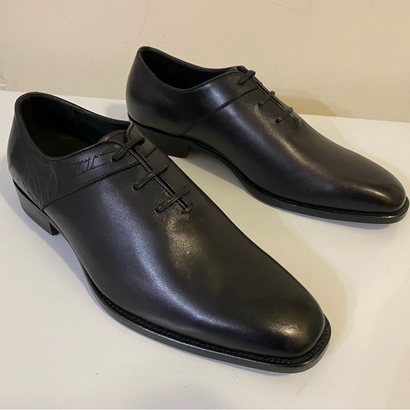 BERLUTI Alexandro men black leather loafer shoes US sz 10 - Picture 2 of 16